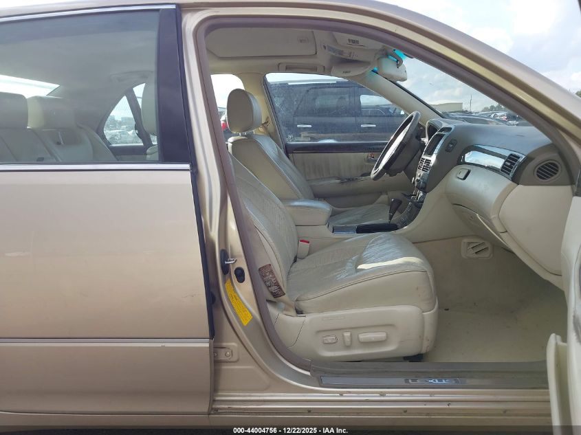 2002 Lexus Ls 430 VIN: JTHBN30F120070771 Lot: 44004756