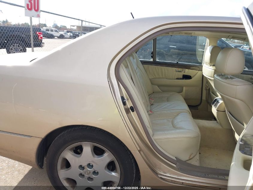 2002 Lexus Ls 430 VIN: JTHBN30F120070771 Lot: 44004756