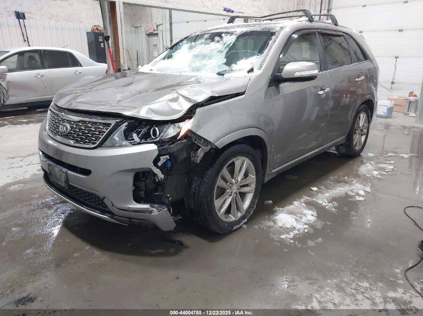 2014 Kia Sorento Limited V6 VIN: 5XYKWDA70EG535521 Lot: 44004785