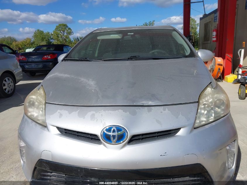 2013 Toyota Prius Two VIN: JTDKN3DU1D5539812 Lot: 44004885