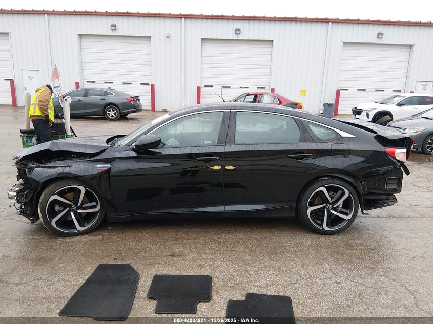 VIN 1HGCV3F27NA036375 2022 HONDA ACCORD HYBRID SPORT
