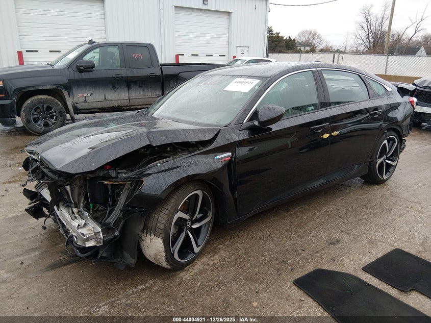 VIN 1HGCV3F27NA036375 2022 HONDA ACCORD HYBRID SPORT