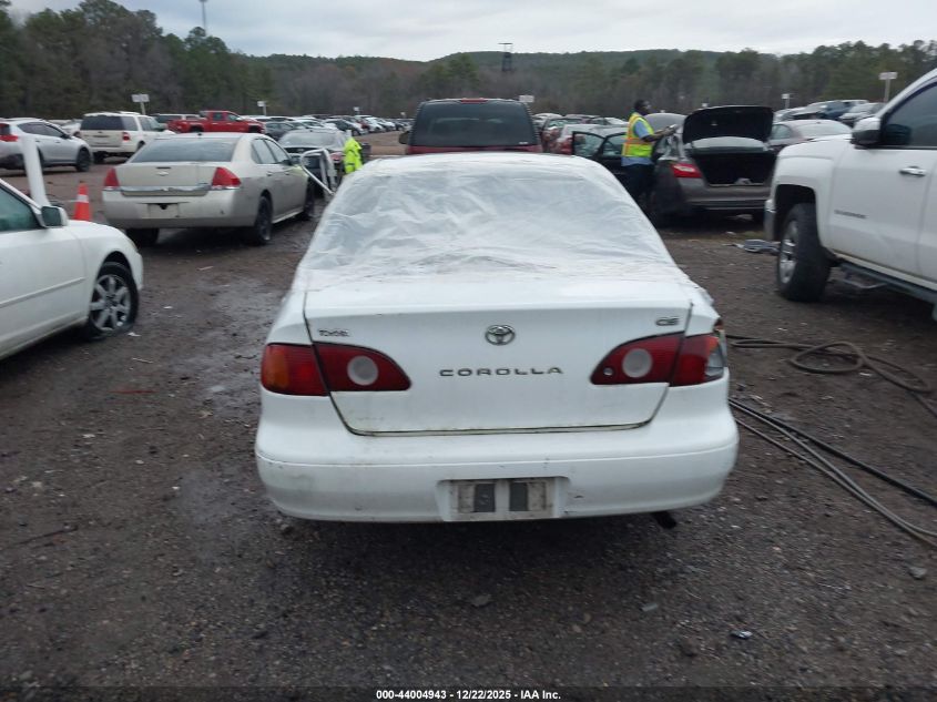 2002 Toyota Corolla Ce VIN: 1NXBR12E32Z573267 Lot: 44004943