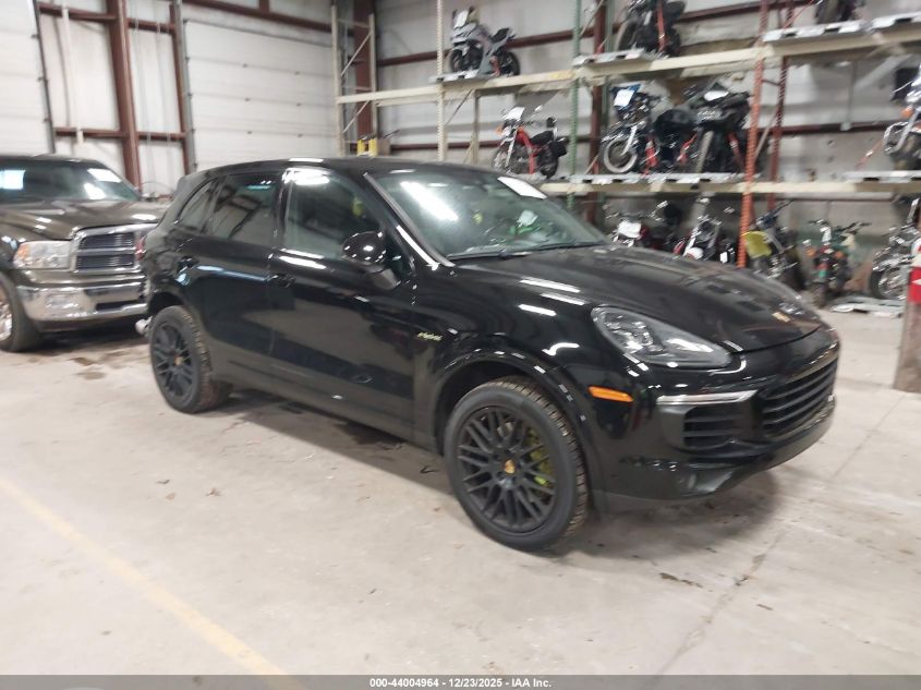 2017 Porsche Cayenne E-Hybrid S Platinum Edition