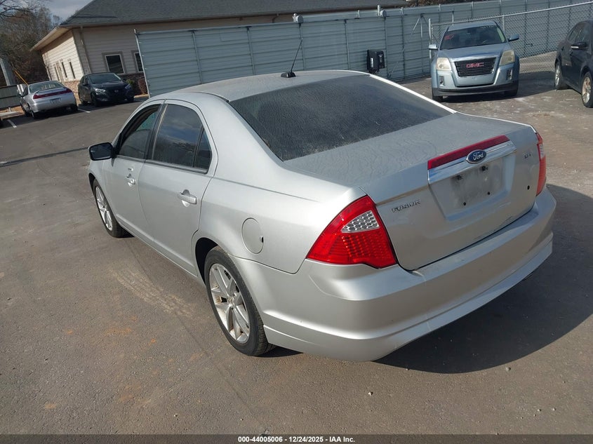 Vin: 3fahp0ja8cr389972, lot: 44500761, ford fusion sel 20123