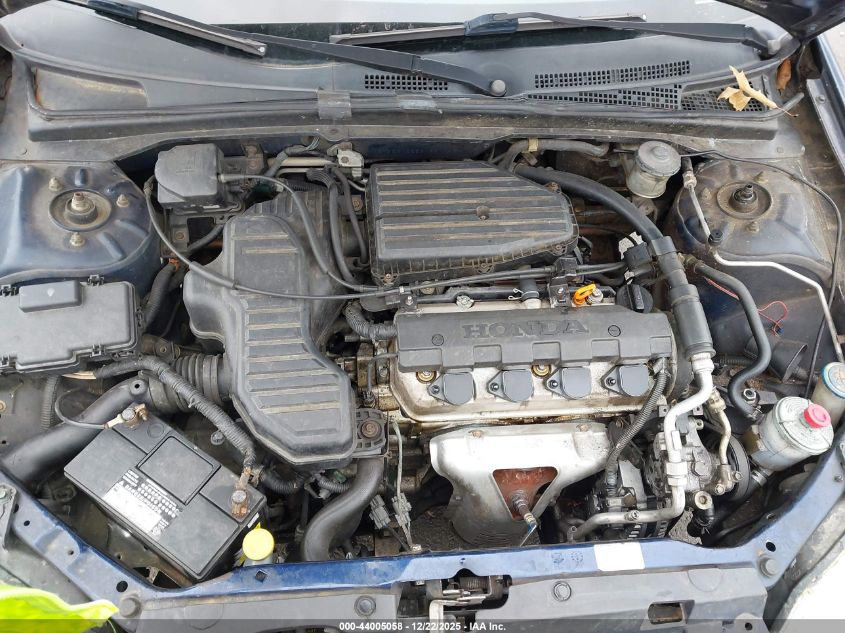 2003 Honda Civic Lx VIN: 2HGES16553H589573 Lot: 44005058