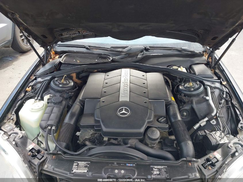 2002 Mercedes-Benz S 500 VIN: WDBNG75J22A297778 Lot: 44005070