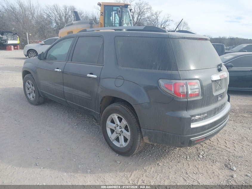 Vin: 1gkkrned7dj264537, lot: 44500829, gmc acadia sle-1 20133