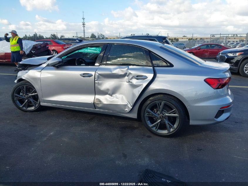 2024 Audi A3 Premium 40 Tfsi Quattro S Tronic VIN: WAUGUDGY0RA038869 Lot: 44005099