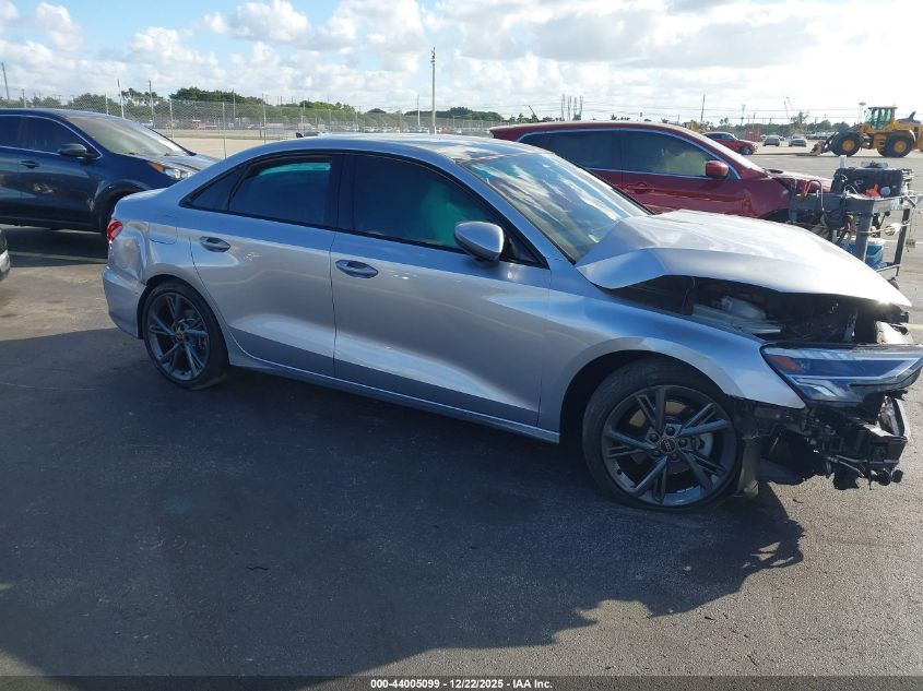 2024 Audi A3 Premium 40 Tfsi Quattro S Tronic VIN: WAUGUDGY0RA038869 Lot: 44005099