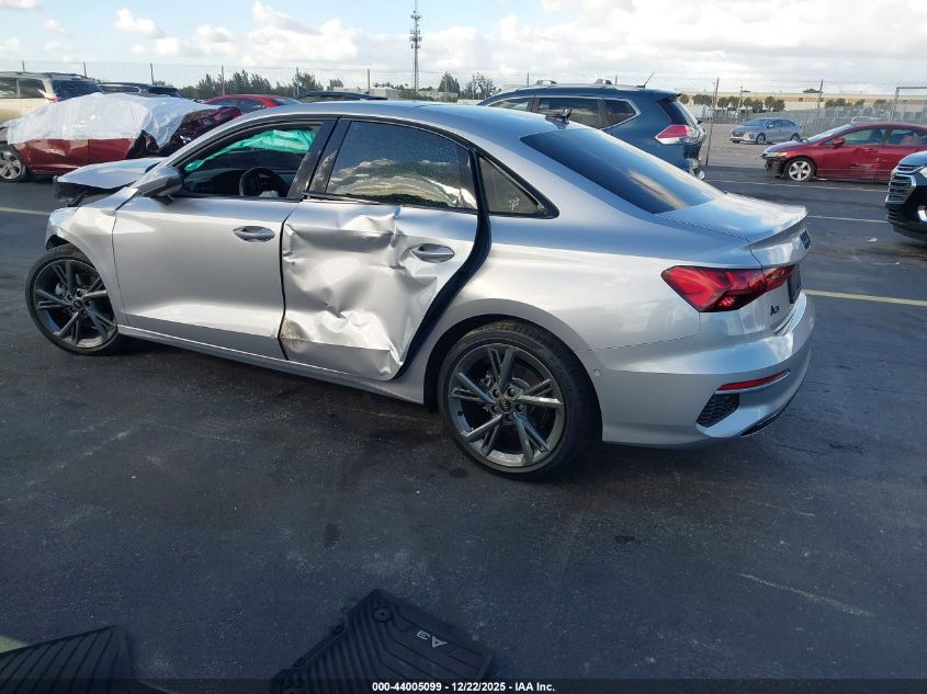 2024 Audi A3 Premium 40 Tfsi Quattro S Tronic VIN: WAUGUDGY0RA038869 Lot: 44005099