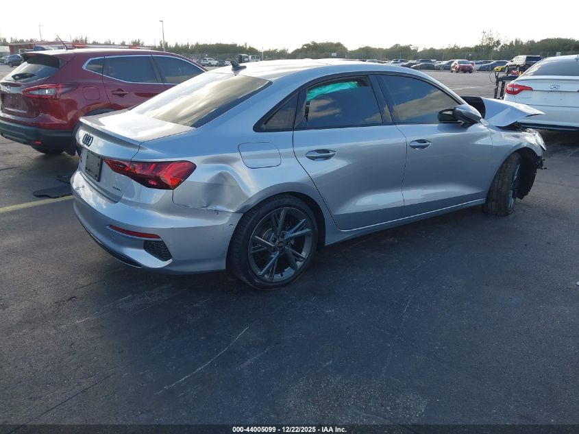 2024 Audi A3 Premium 40 Tfsi Quattro S Tronic VIN: WAUGUDGY0RA038869 Lot: 44005099