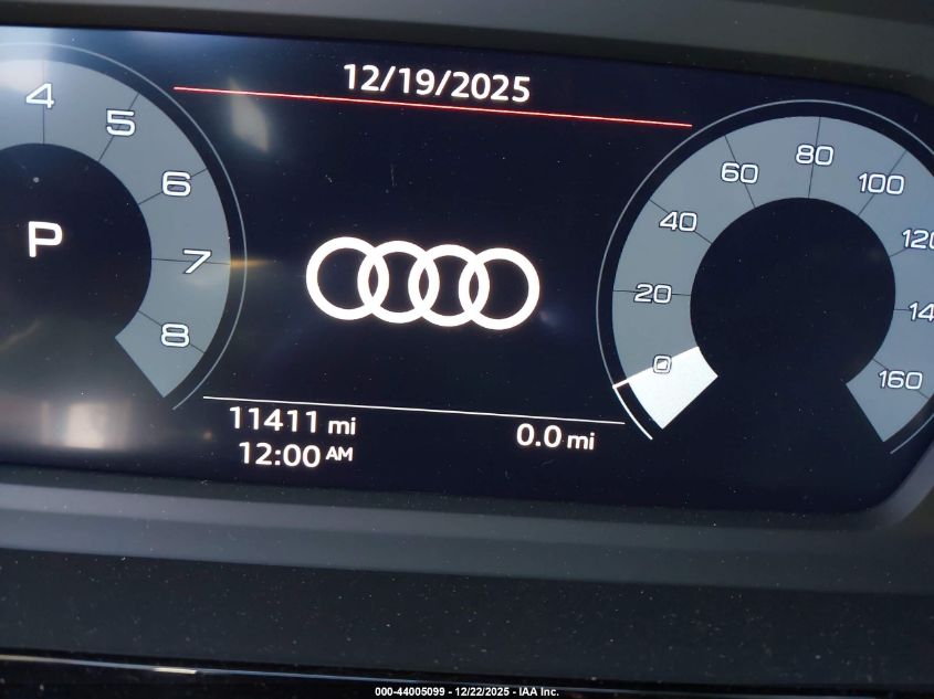 2024 Audi A3 Premium 40 Tfsi Quattro S Tronic VIN: WAUGUDGY0RA038869 Lot: 44005099