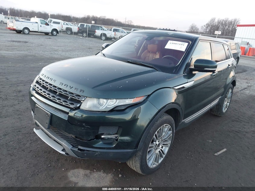Vin: salvv2bg4ch679525, lot: 44500856, land rover range rover evoque pure plus 20122