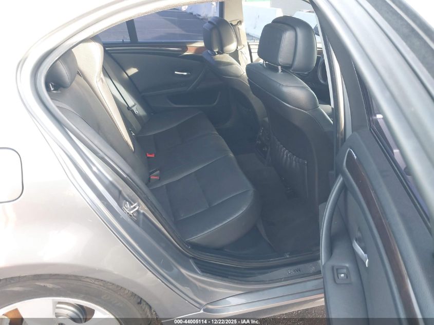 2010 BMW 528I VIN: WBANU5C52AC365940 Lot: 44005114