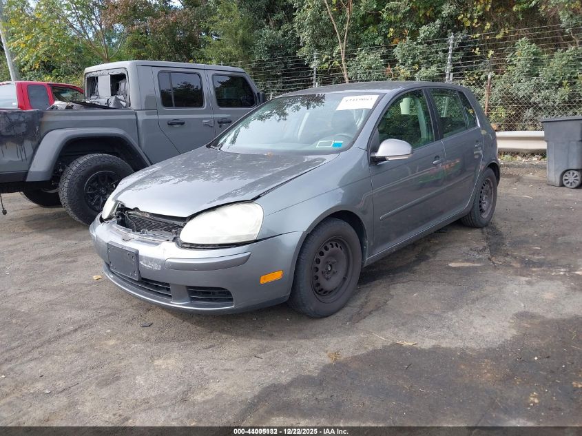 2009 Volkswagen Rabbit S VIN: WVWDA71K69W081619 Lot: 44005132