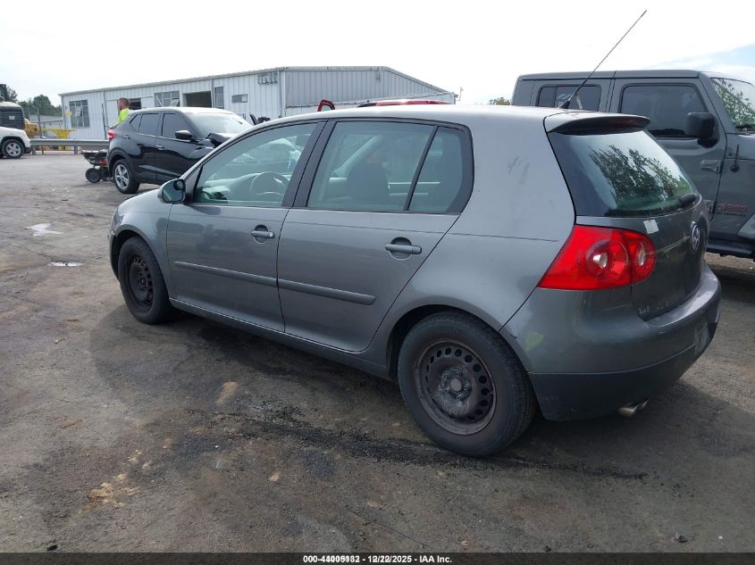 2009 Volkswagen Rabbit S VIN: WVWDA71K69W081619 Lot: 44005132