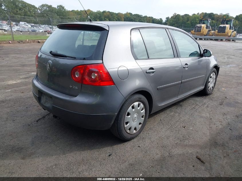 2009 Volkswagen Rabbit S VIN: WVWDA71K69W081619 Lot: 44005132