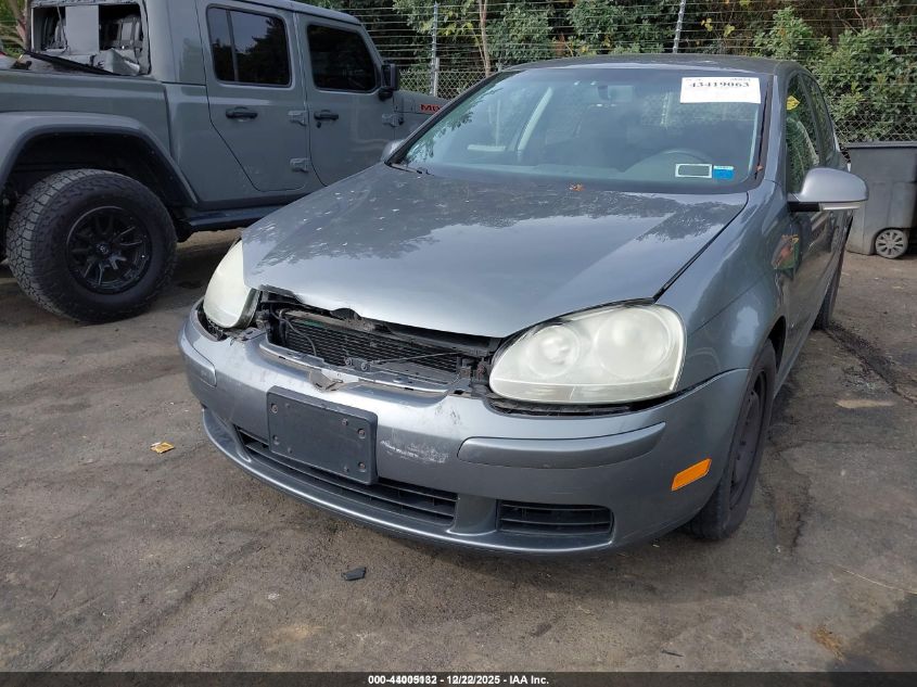 2009 Volkswagen Rabbit S VIN: WVWDA71K69W081619 Lot: 44005132