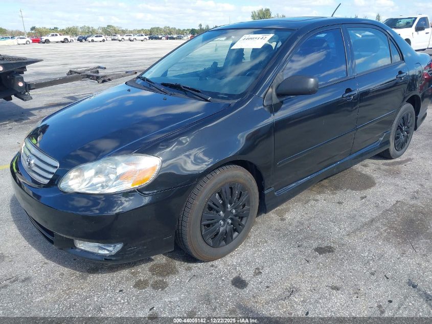 2004 Toyota Corolla S VIN: 1NXBR32E54Z226621 Lot: 44005142