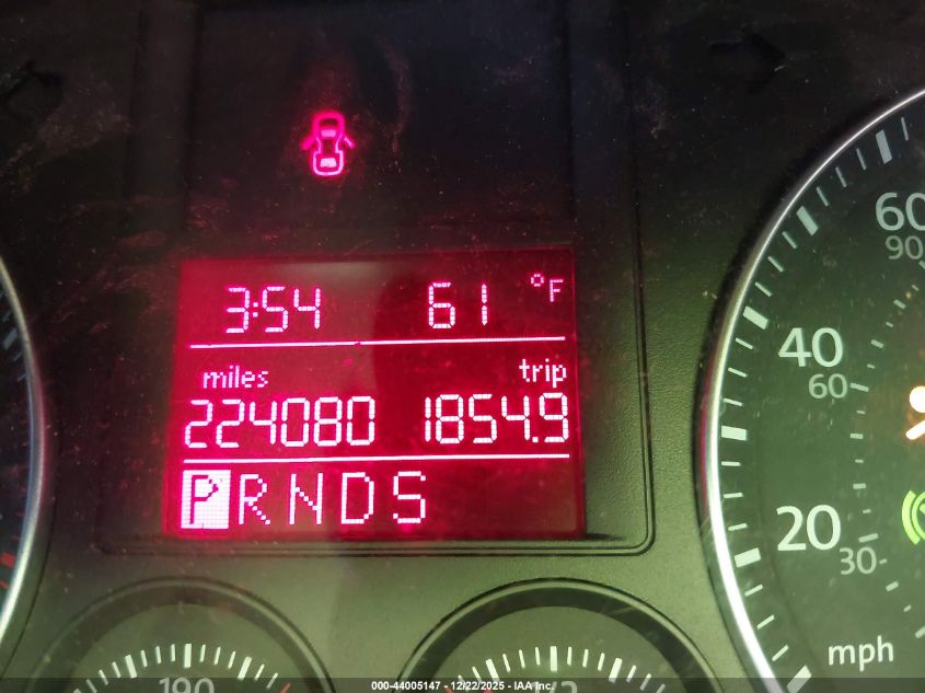 2008 Volkswagen Jetta Se/Sel VIN: 3VWRM71K48M105232 Lot: 44005147