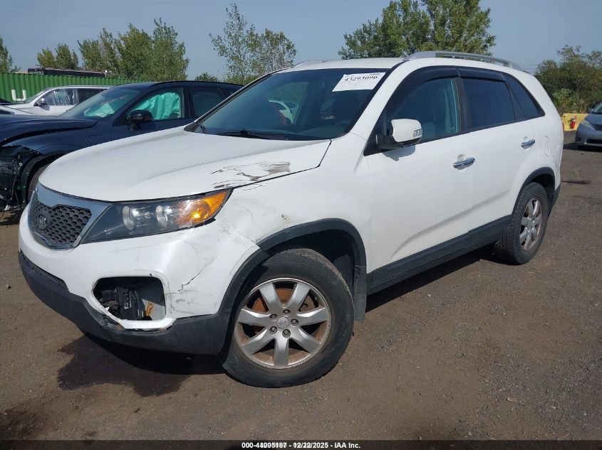 2011 Kia Sorento Lx VIN: 5XYKT3A1XBG105313 Lot: 44005187