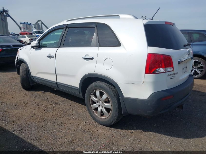 2011 Kia Sorento Lx VIN: 5XYKT3A1XBG105313 Lot: 44005187