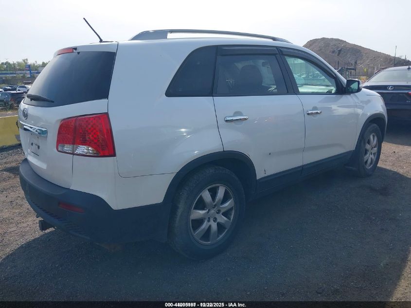 2011 Kia Sorento Lx VIN: 5XYKT3A1XBG105313 Lot: 44005187