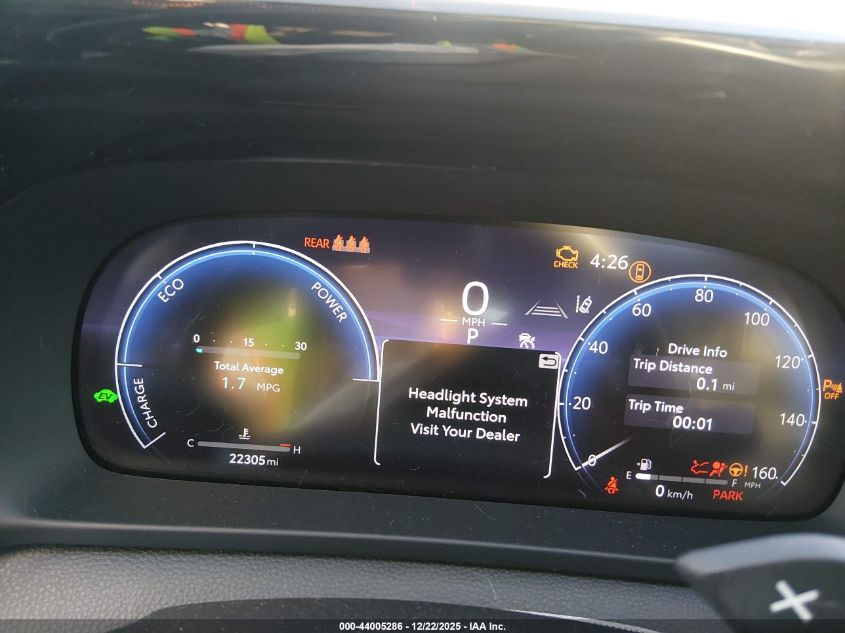 2023 Toyota Crown Platinum VIN: JTDAFAAF7P3001182 Lot: 44005286