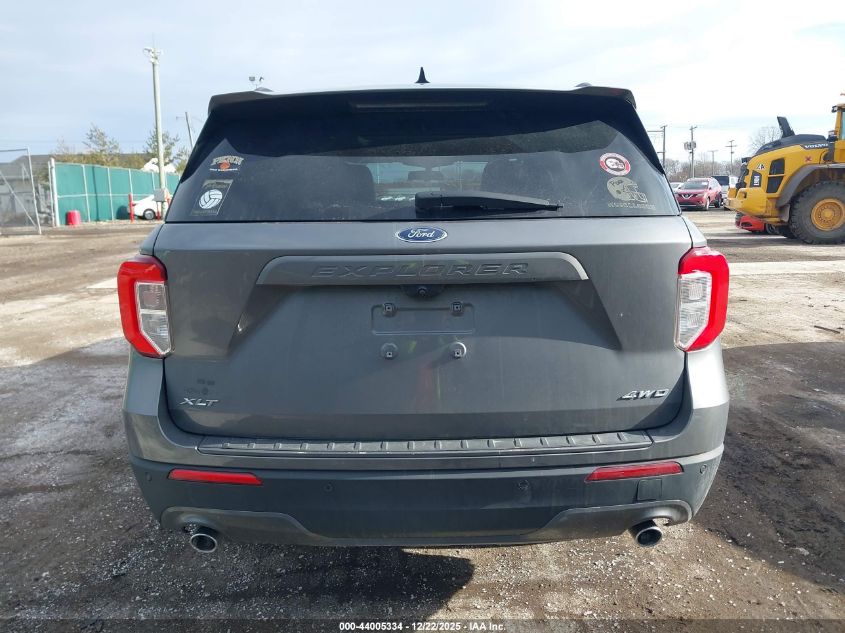 2021 Ford Explorer Xlt VIN: 1FMSK8DHXMGA29287 Lot: 44005334