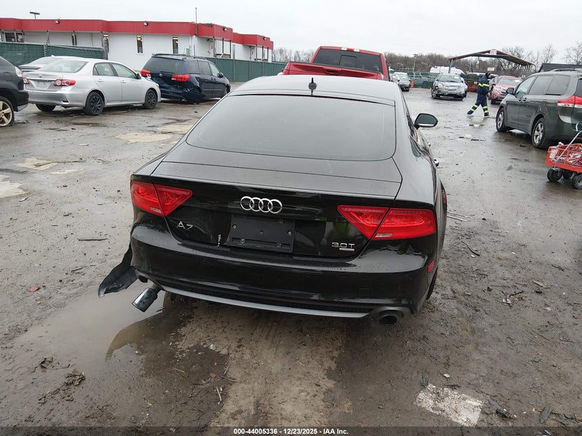 2012 Audi A7 3.0 Premium black Lot 111044005336 Vin WAU2GAFC8CN093642