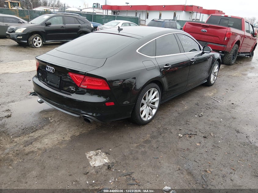 2012 Audi A7 3.0 Premium black Lot 111044005336 Vin WAU2GAFC8CN093642