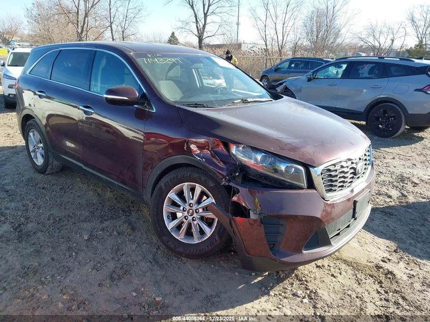 5XYPG4A58LG680689 2020 Kia Sorento 3.3L Lx auction photo 1