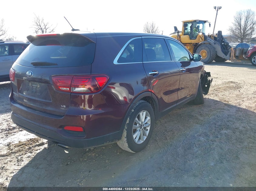 Vin: 5xypg4a58lg680689, lot: 44501119, kia sorento 3.3l lx 20204