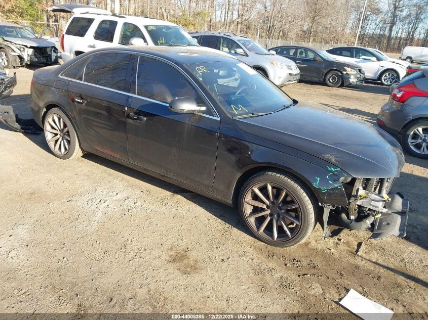2013 Audi A4 2.0T Premium VIN: WAUFFAFL2DN042028 Lot: 44005385