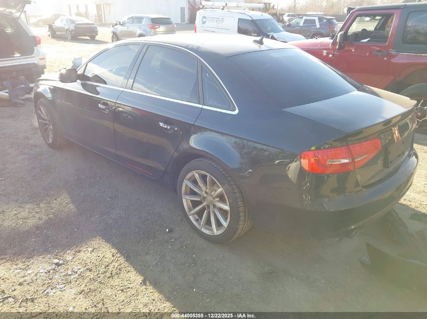 2013 Audi A4 2.0T Premium VIN: WAUFFAFL2DN042028 Lot: 44005385