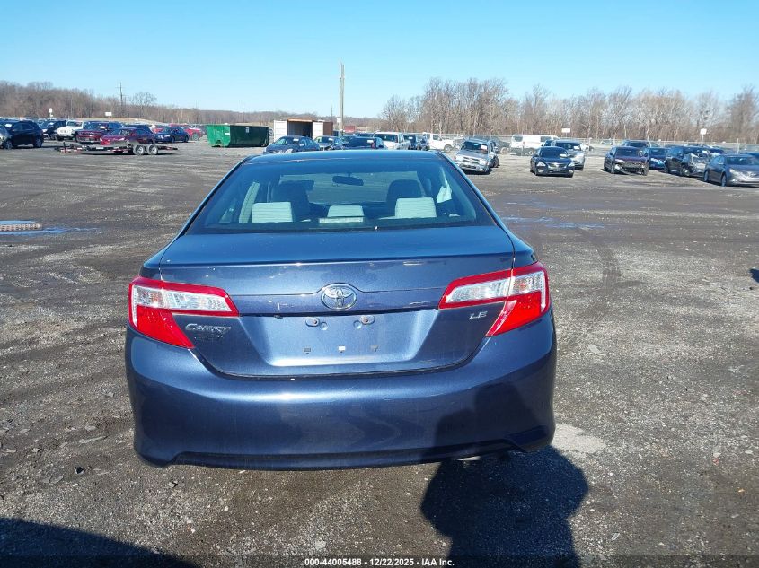 2014 Toyota Camry Le VIN: 4T4BF1FK8ER391258 Lot: 44005488