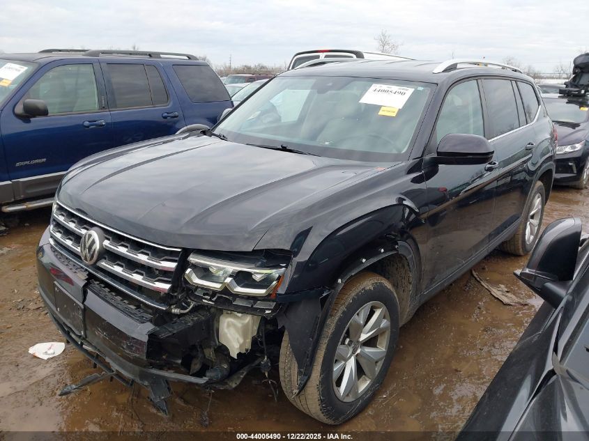 2018 Volkswagen Atlas 2.0T Se/2.0T Se W/Technology VIN: 1V2DP2CA3JC598189 Lot: 44005490