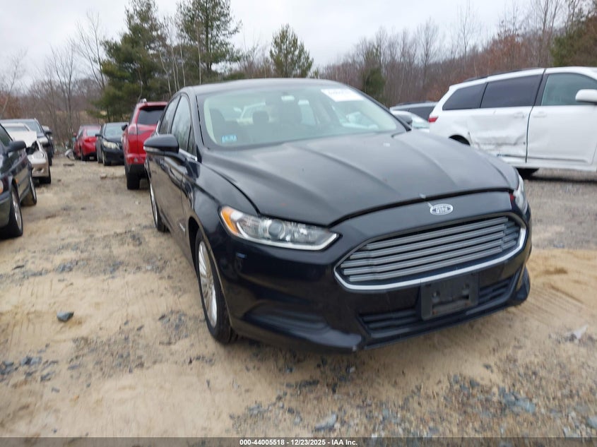 3FA6P0LUXER263937 2014 Ford Fusion Hybrid Se auction photo 1