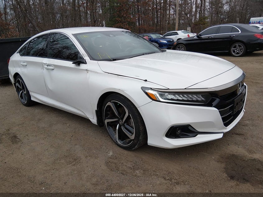 1HGCV1F31MA016120 2021 Honda Accord Sport auction photo 1