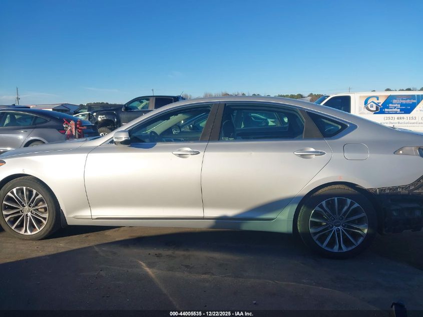 2015 Hyundai Genesis 3.8 VIN: KMHGN4JE7FU078435 Lot: 44005535
