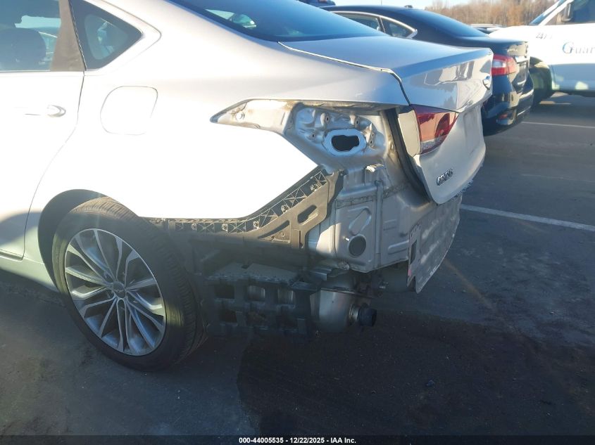 2015 Hyundai Genesis 3.8 VIN: KMHGN4JE7FU078435 Lot: 44005535