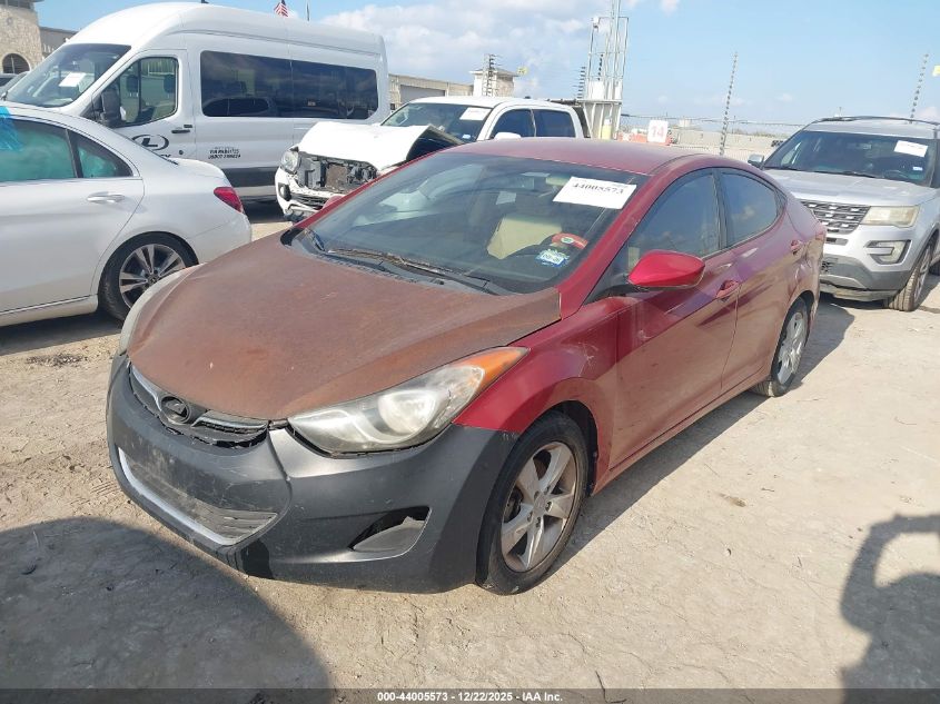 2013 Hyundai Elantra Gls/Limited VIN: KMHDH4AEXDU487536 Lot: 44005573