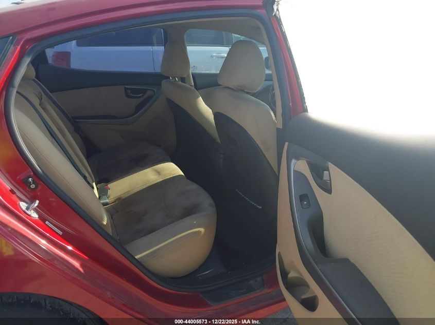 2013 Hyundai Elantra Gls/Limited VIN: KMHDH4AEXDU487536 Lot: 44005573