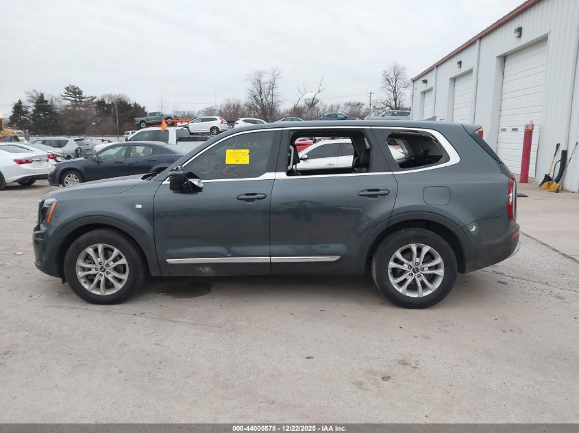 2022 Kia Telluride Lx VIN: 5XYP2DHC1NG305085 Lot: 44005578