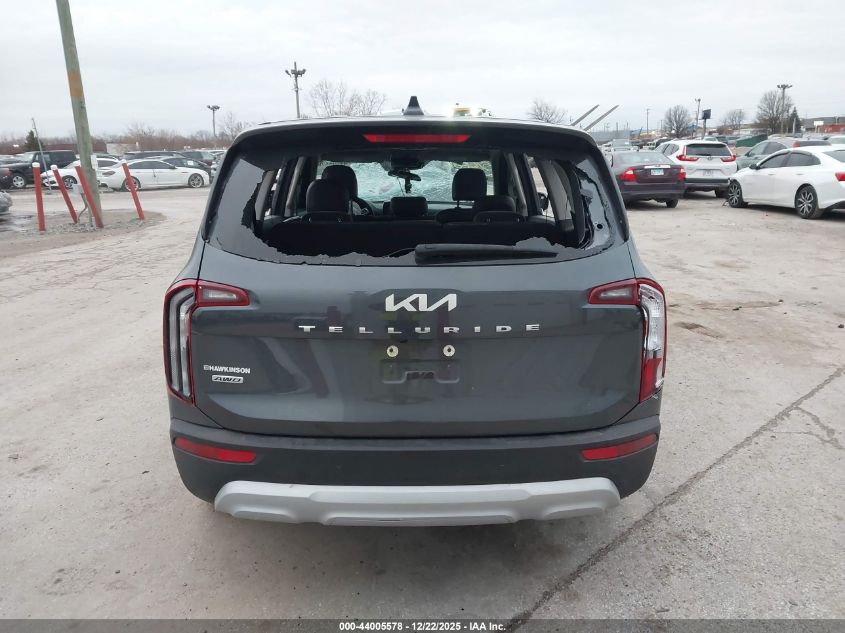 2022 Kia Telluride Lx VIN: 5XYP2DHC1NG305085 Lot: 44005578