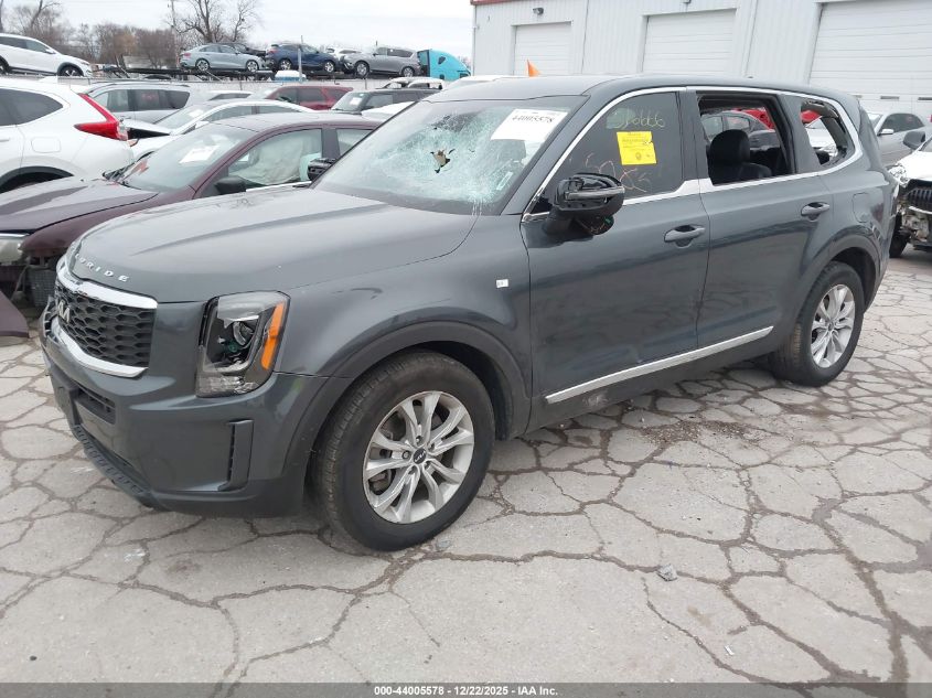 2022 Kia Telluride Lx VIN: 5XYP2DHC1NG305085 Lot: 44005578
