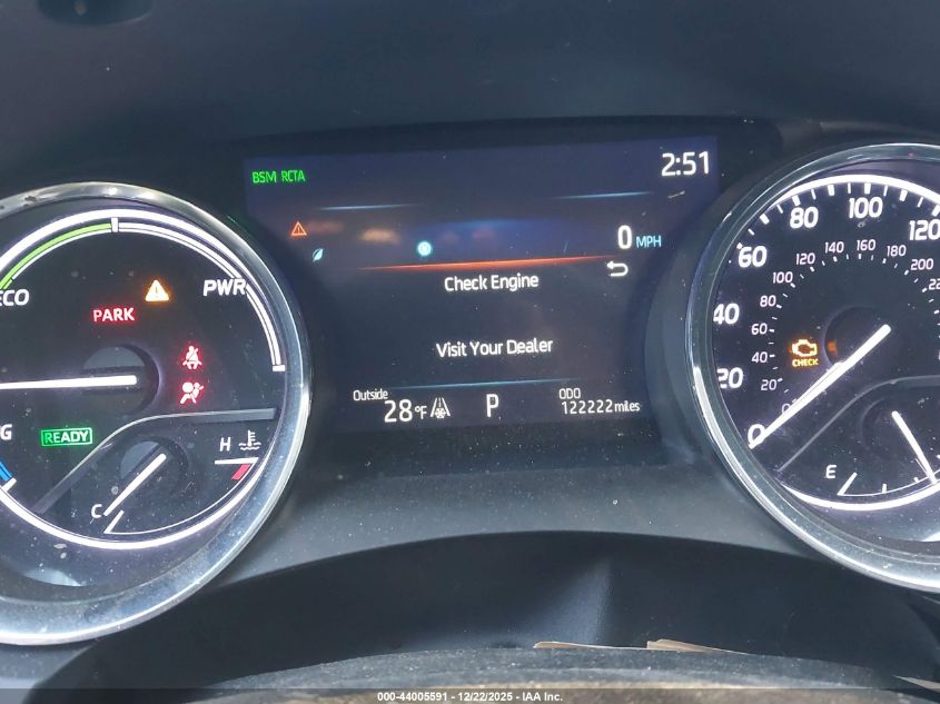 2019 Toyota Camry Hybrid Xle VIN: 4T1B21HK8KU012676 Lot: 44005591