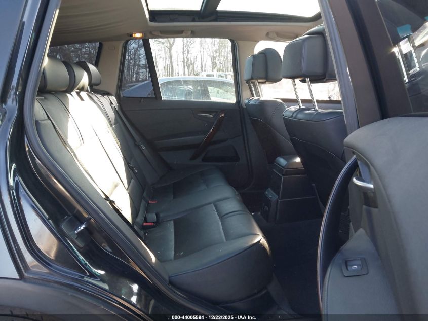 2010 BMW X3 xDrive30I VIN: WBXPC9C44AWJ31409 Lot: 44005594