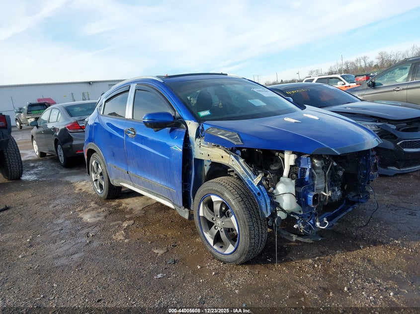 3CZRU6H7XJM703257 2018 Honda Hr-V Ex-L auction photo 1